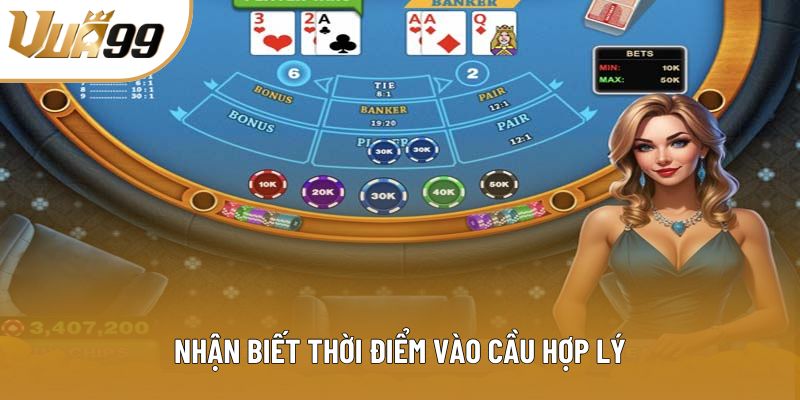 Nhận biết thời điểm vào cầu hợp lý