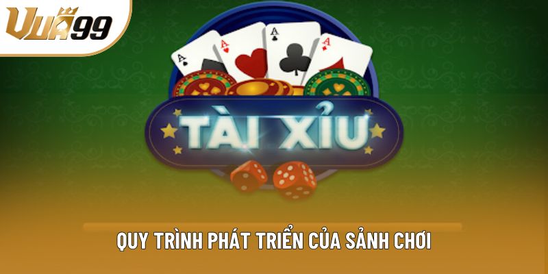 Quy trình phát triển của sảnh chơi