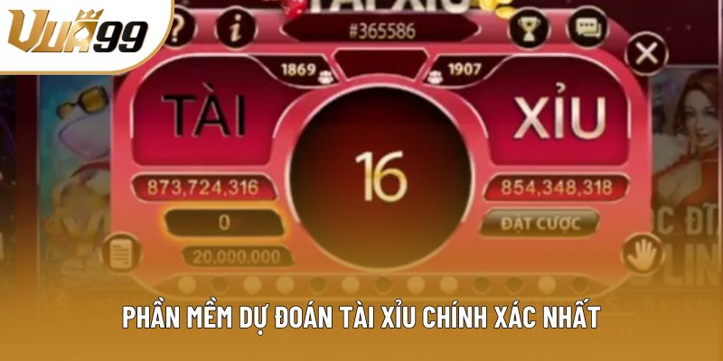 Phần mềm dự đoán tài xỉu chính xác nhất